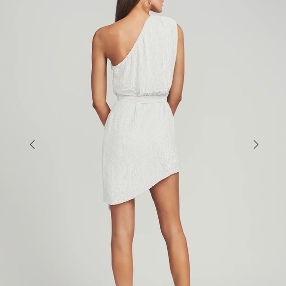 Retrofete Ella sequin white dress - Picture 4 of 4